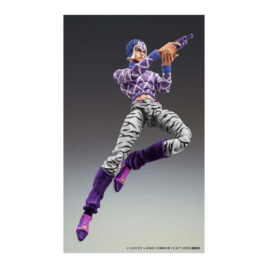 Medicos Super Action Statue JoJo's Bizarre Adventure Golden Wind Guido Mista & Sex Pistols Third 4 Medicos Super Action Statue JoJo's Bizarre Adventure Golden Wind Guido Mista & Sex Pistols Third - Image 4
