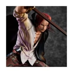 Megahouse P.O.P. Portrait Of Pirates One Piece Playback Memories Red-Haired Shanks MegaTrea Exclusive -Japan World Negozio megahouse pop portrait of pirates one piece playback memories red haired shanks megatrea exclusive 9