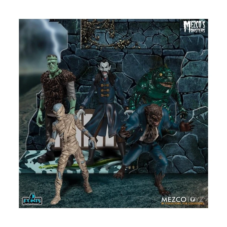 Mezco Monsters 5 Points Tower Of Fear Deluxe Box Set 3 Mezco Monsters 5 Points Tower Of Fear Deluxe Box Set - Image 3