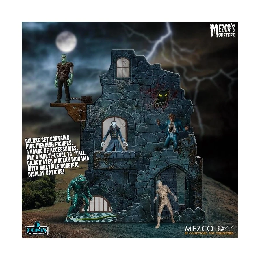 Mezco Monsters 5 Points Tower Of Fear Deluxe Box Set 4 Mezco Monsters 5 Points Tower Of Fear Deluxe Box Set - Image 4