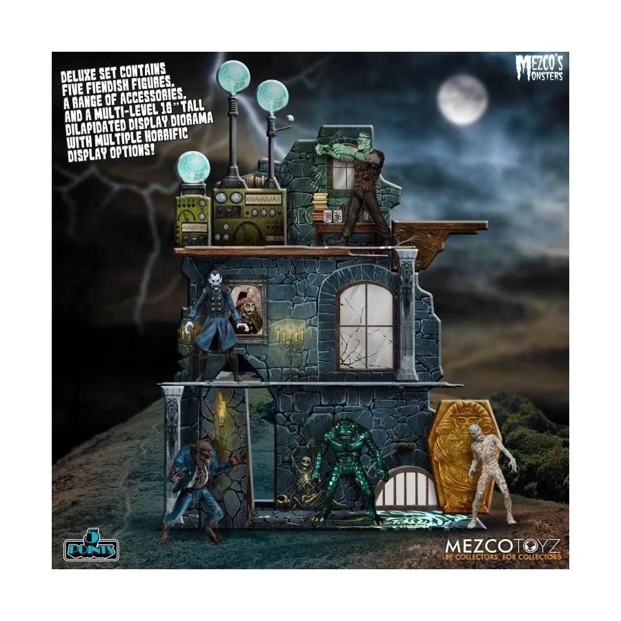 Mezco Monsters 5 Points Tower Of Fear Deluxe Box Set 5 Mezco Monsters 5 Points Tower Of Fear Deluxe Box Set - Image 5