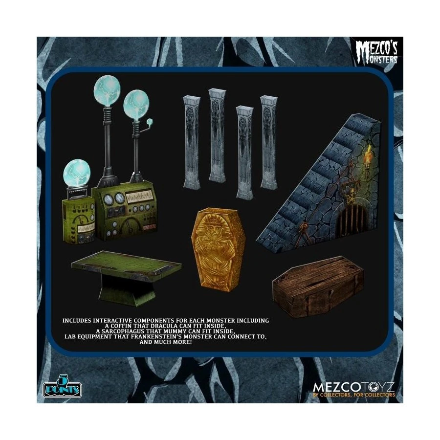 Mezco Monsters 5 Points Tower Of Fear Deluxe Box Set 7 Mezco Monsters 5 Points Tower Of Fear Deluxe Box Set - Image 7