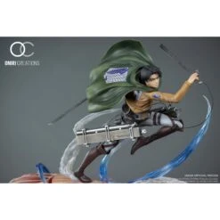 Oniri Creations Attack On Titan Levi VS Female Titan Epic Diorama 1/6 Statue Figure 999pcs Worldwide -Japan World Negozio oniri creations attack on titan levi vs female titan epic diorama 16 statue figure 999pcs worldwide 11