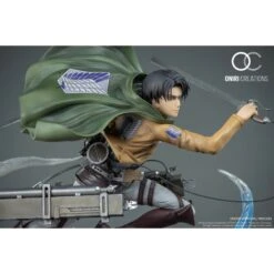 Oniri Creations Attack On Titan Levi VS Female Titan Epic Diorama 1/6 Statue Figure 999pcs Worldwide -Japan World Negozio oniri creations attack on titan levi vs female titan epic diorama 16 statue figure 999pcs worldwide 12
