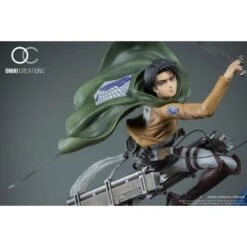 Oniri Creations Attack On Titan Levi VS Female Titan Epic Diorama 1/6 Statue Figure 999pcs Worldwide -Japan World Negozio oniri creations attack on titan levi vs female titan epic diorama 16 statue figure 999pcs worldwide 13