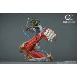 Oniri Creations Attack On Titan Levi VS Female Titan Epic Diorama 1/6 Statue Figure 999pcs Worldwide -Japan World Negozio oniri creations attack on titan levi vs female titan epic diorama 16 statue figure 999pcs worldwide 5