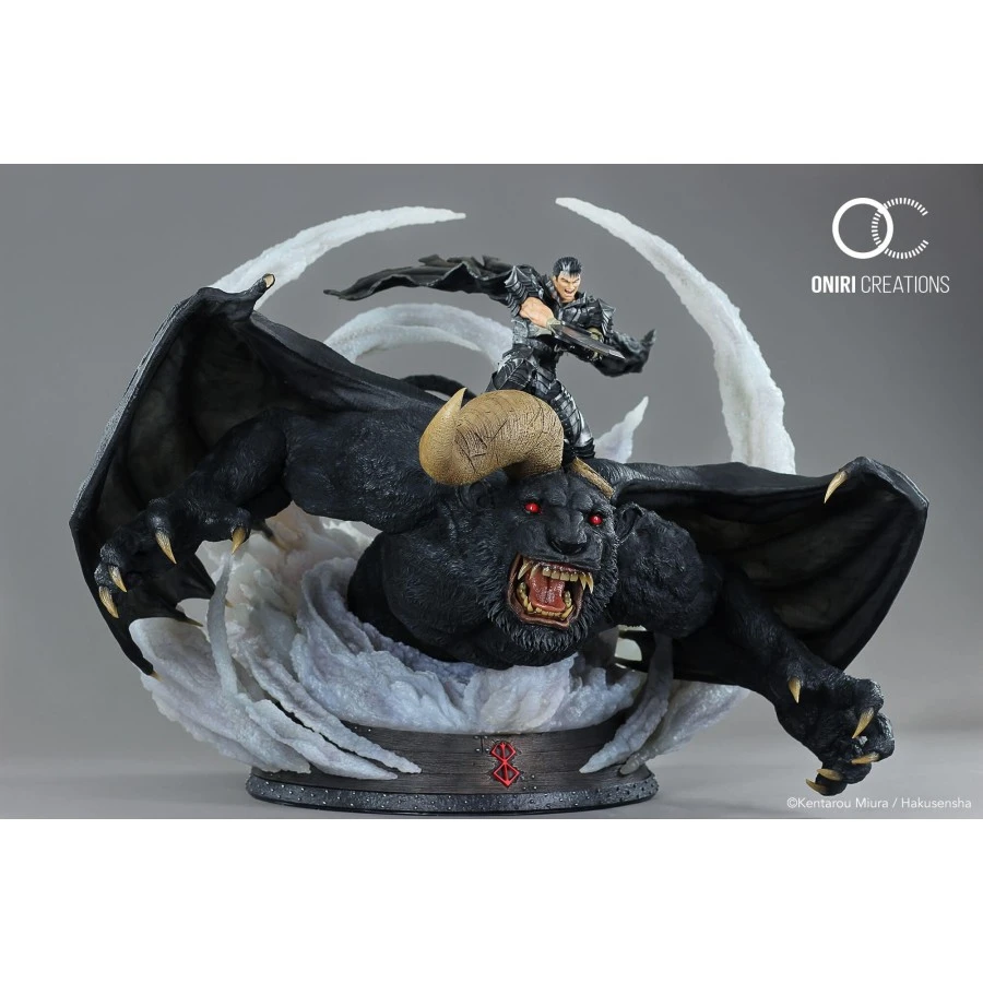 Oniri Creations Berserk Guts & Zodd VS Ganishka Epic Diorama 1/6 Statue Figure 450pcs Worldwide 2 Oniri Creations Berserk Guts & Zodd VS Ganishka Epic Diorama 1/6 Statue Figure 450pcs Worldwide - Image 2