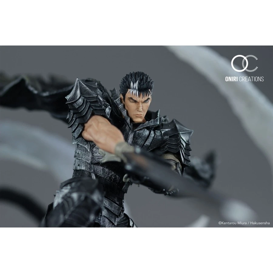 Oniri Creations Berserk Guts & Zodd VS Ganishka Epic Diorama 1/6 Statue Figure 450pcs Worldwide 6 Oniri Creations Berserk Guts & Zodd VS Ganishka Epic Diorama 1/6 Statue Figure 450pcs Worldwide - Image 6