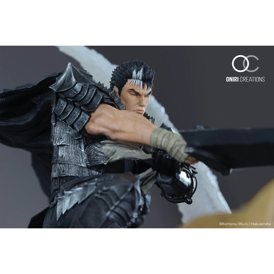Oniri Creations Berserk Guts & Zodd VS Ganishka Epic Diorama 1/6 Statue Figure 450pcs Worldwide 8 Oniri Creations Berserk Guts & Zodd VS Ganishka Epic Diorama 1/6 Statue Figure 450pcs Worldwide - Image 8