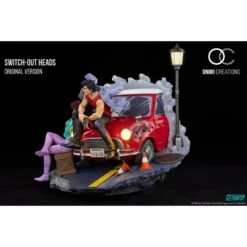 Oniri Creations City Hunter Ryo Saeba & Kaori Makimura 1/6 Statue Figure 500pcs Worldwide -Japan World Negozio oniri creations city hunter ryo saeba kaori makimura 16 statue figure 500pcs worldwide 4