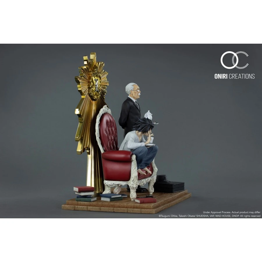 Oniri Creations Death Note L & Watari 1/6 Statue Figure 999pcs Worldwide 3 Oniri Creations Death Note L & Watari 1/6 Statue Figure 999pcs Worldwide - Image 3