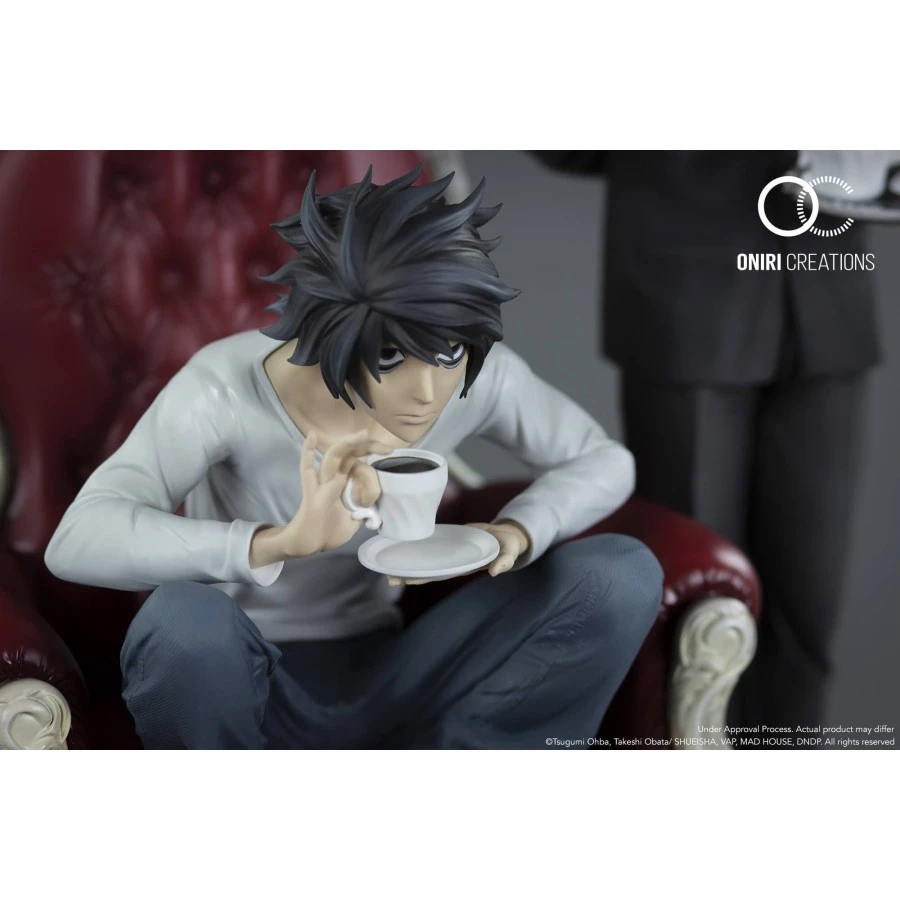 Oniri Creations Death Note L & Watari 1/6 Statue Figure 999pcs Worldwide 7 Oniri Creations Death Note L & Watari 1/6 Statue Figure 999pcs Worldwide - Image 7