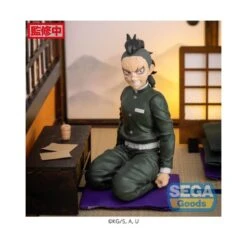 Sega Premium Perching Figure Demon Slayer Kimetsu No Yaiba Genya Shinazugawa Swordsmith Village Arc -Japan World Negozio sega premium perching figure demon slayer kimetsu no yaiba genya shinazugawa swordsmith village arc 2