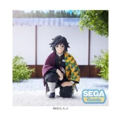 Sega Premium Perching Figure Demon Slayer Kimetsu No Yaiba Giyu Tomioka Hashira Meeting Ver.