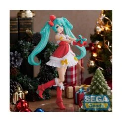 Sega Super Premium Figure Vocaloid Hatsune Miku Christmas 2022