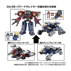 Takara Tomy Diaclone Reboot DA-85 Power Grater -Japan World Negozio takara tomy diaclone reboot da 85 power grater 2