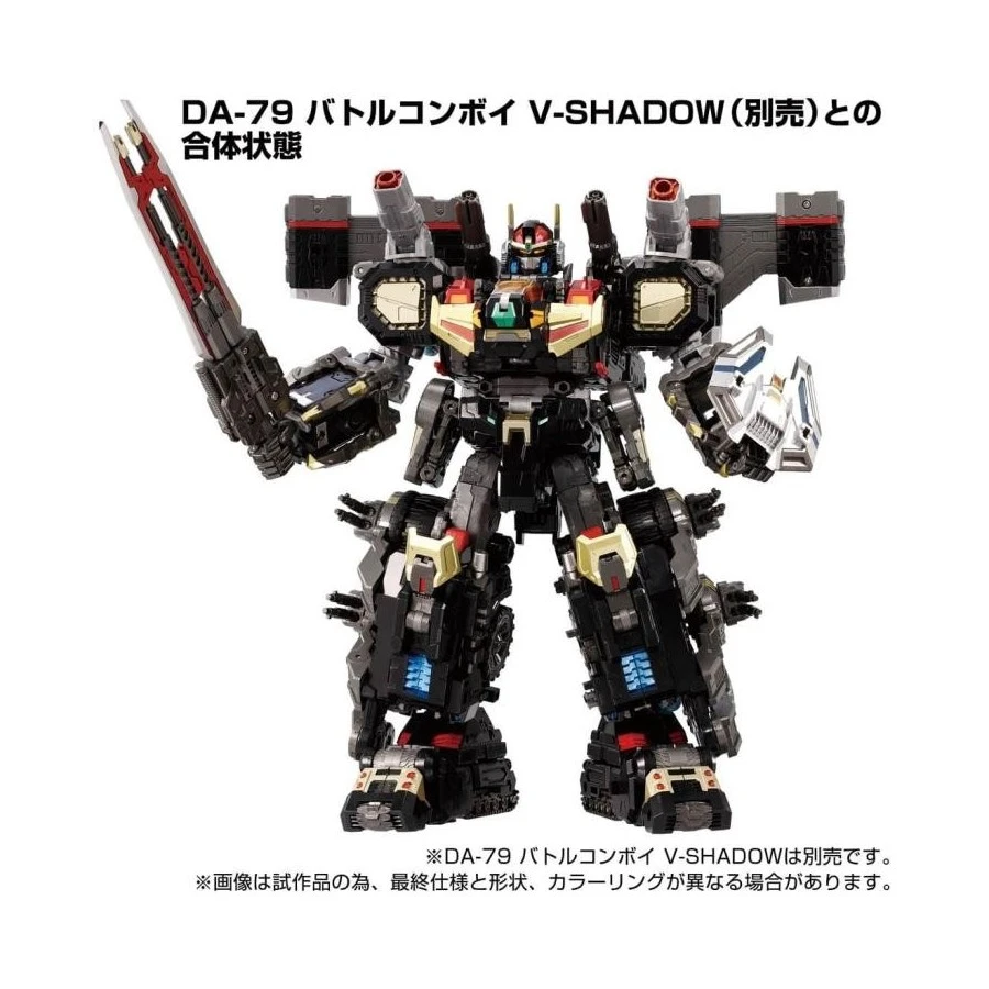 Takara Tomy Diaclone Reboot DA-92 Armor Wrap Combination Powered Convoy 8 Takara Tomy Diaclone Reboot DA-92 Armor Wrap Combination Powered Convoy - Image 8