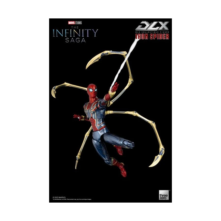 Threezero Avengers Infinity Saga DLX Iron Spider 1/12 Scale 4 Threezero Avengers Infinity Saga DLX Iron Spider 1/12 Scale - Image 4