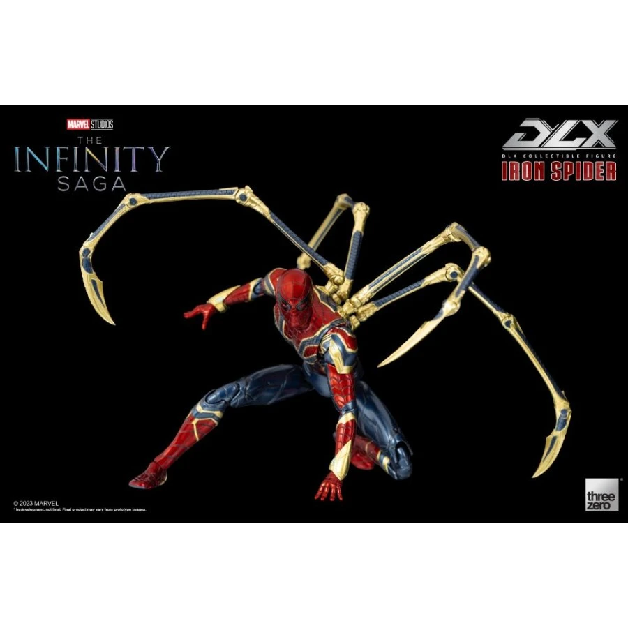 Threezero Avengers Infinity Saga DLX Iron Spider 1/12 Scale 7 Threezero Avengers Infinity Saga DLX Iron Spider 1/12 Scale - Image 7