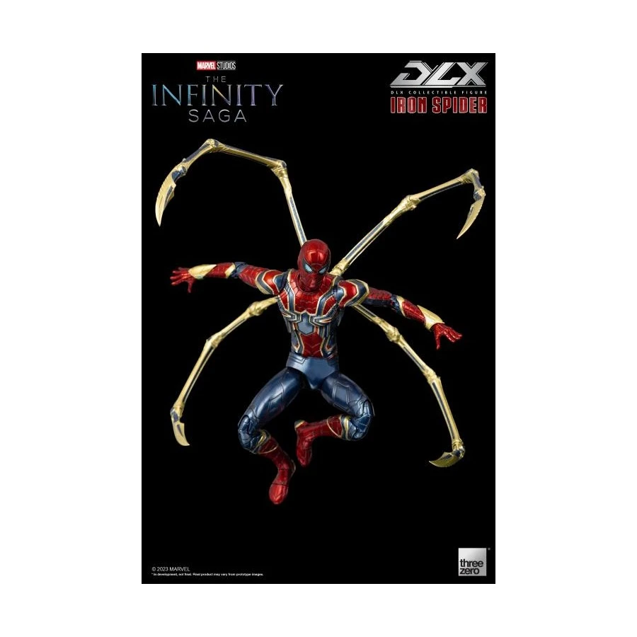 Threezero Avengers Infinity Saga DLX Iron Spider 1/12 Scale 1 Threezero Avengers Infinity Saga DLX Iron Spider 1/12 Scale