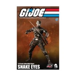 Threezero FigZero G.I. Joe Snake Eyes 13 Threezero FigZero G.I. Joe Snake Eyes -Japan World Negozio threezero figzero gi joe snake eyes 2