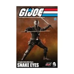 Threezero FigZero G.I. Joe Snake Eyes 14 Threezero FigZero G.I. Joe Snake Eyes -Japan World Negozio threezero figzero gi joe snake eyes 3