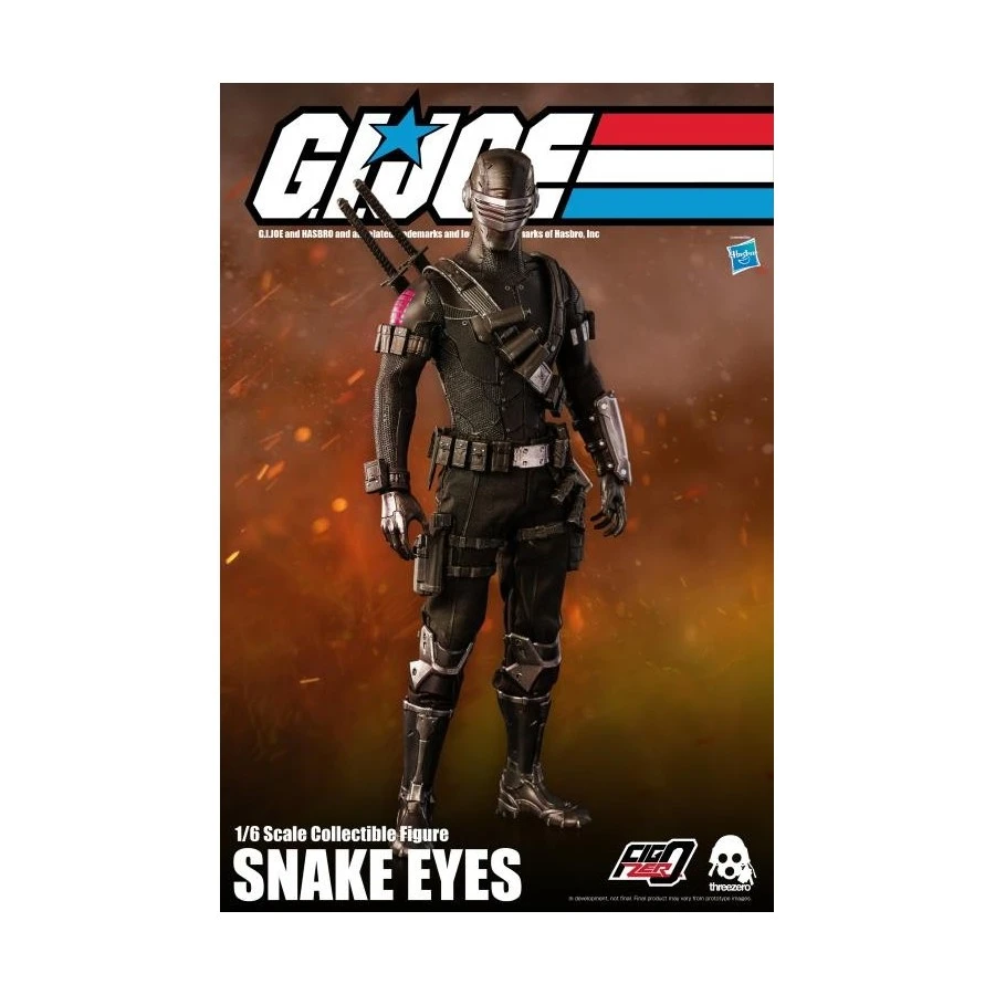 Threezero FigZero G.I. Joe Snake Eyes 1 Threezero FigZero G.I. Joe Snake Eyes