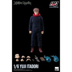 Threezero FigZero JuJutsu Kaisen Yugi Itadori -Japan World Negozio threezero figzero jujutsu kaisen yugi itadori 18