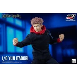 Threezero FigZero JuJutsu Kaisen Yugi Itadori -Japan World Negozio threezero figzero jujutsu kaisen yugi itadori 7