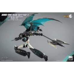 Threezero ROBO-DOU Getter Robot The Last Day Shin Getter 1 Threezero Redesign Black Version -Japan World Negozio threezero robo dou getter robot the last day shin getter 1 threezero redesign black ver 11