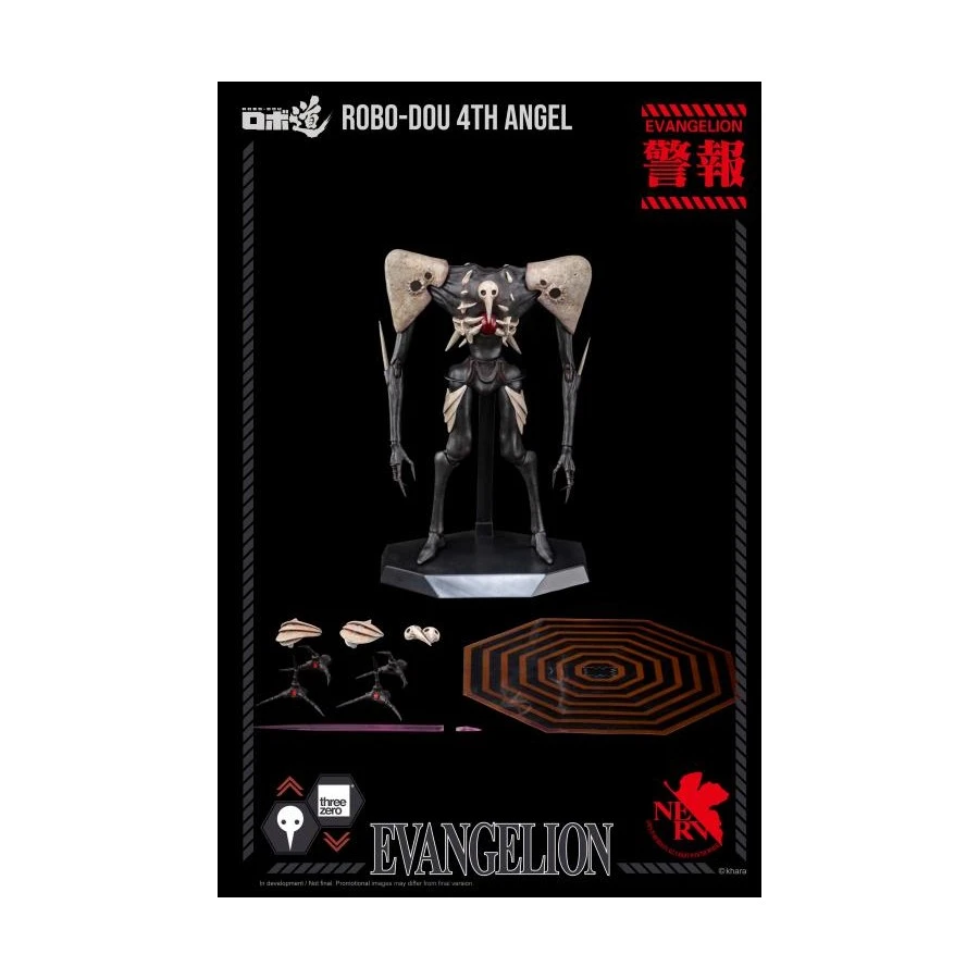 Threezero Robo-Dou Neon Genesis Evangelion 4th Angel 13 Threezero Robo-Dou Neon Genesis Evangelion 4th Angel - Image 13
