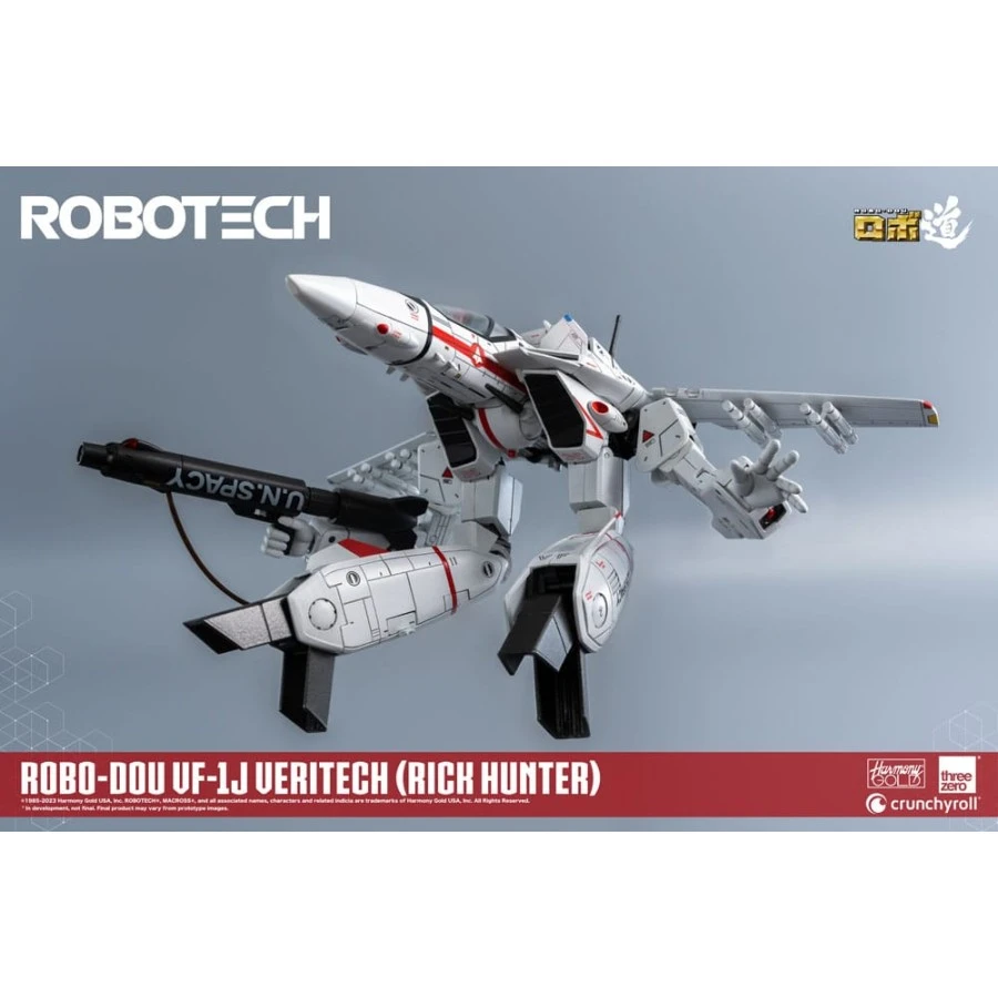 Threezero ROBO-DOU Robotech VF-1J Veritech Rick Hunter Use 11 Threezero ROBO-DOU Robotech VF-1J Veritech Rick Hunter Use - Image 11