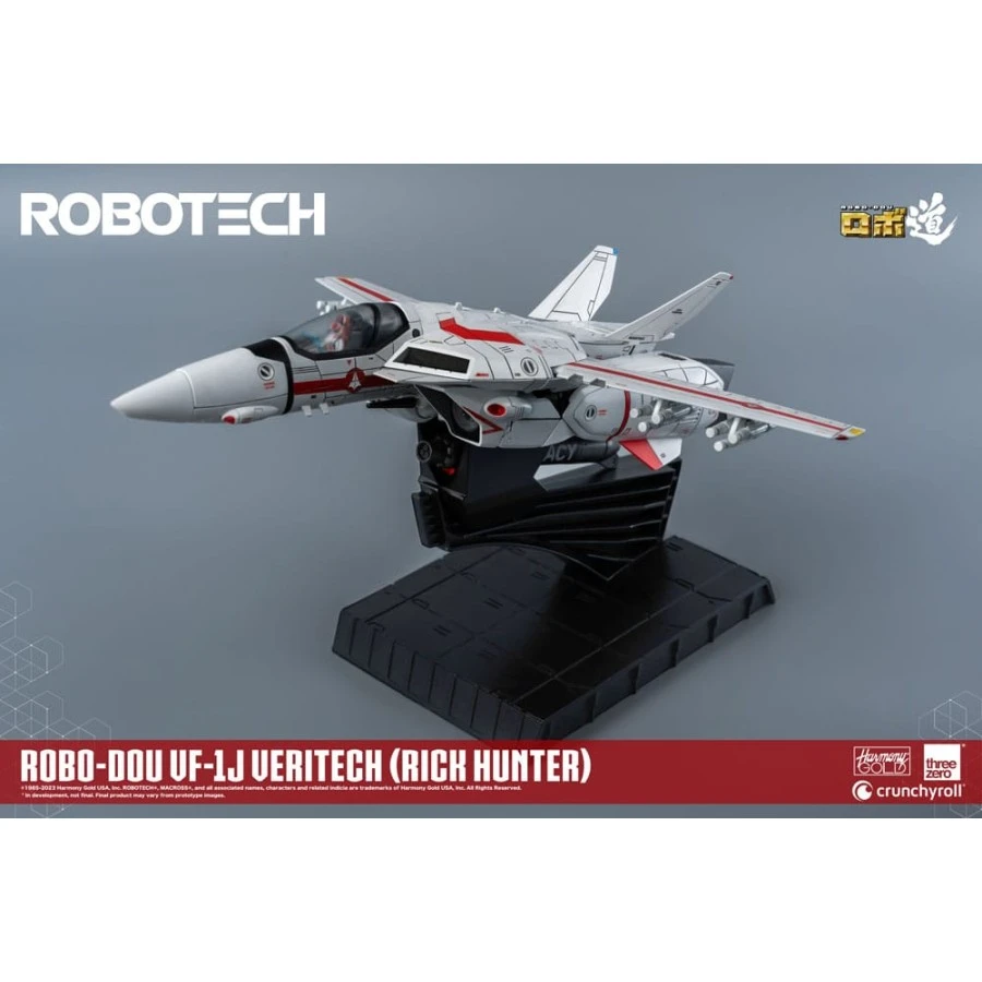 Threezero ROBO-DOU Robotech VF-1J Veritech Rick Hunter Use 17 Threezero ROBO-DOU Robotech VF-1J Veritech Rick Hunter Use - Image 17