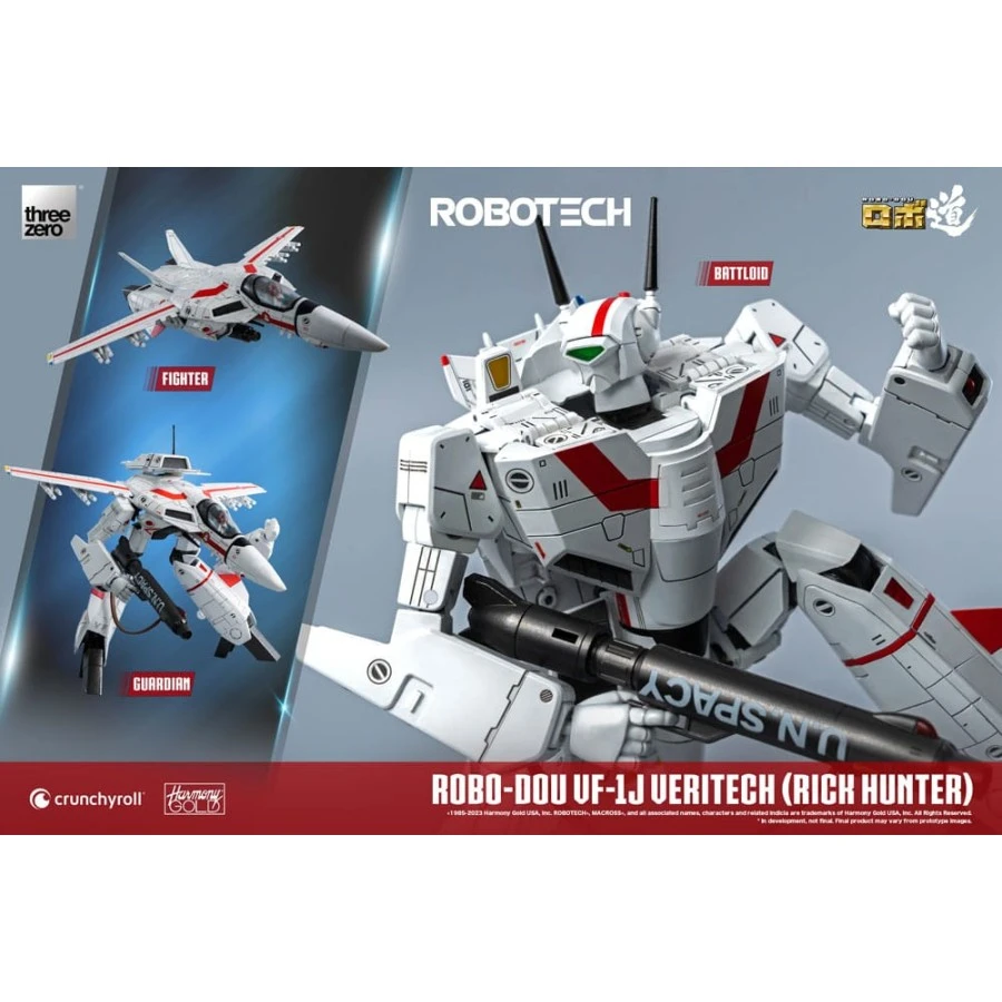 Threezero ROBO-DOU Robotech VF-1J Veritech Rick Hunter Use 20 Threezero ROBO-DOU Robotech VF-1J Veritech Rick Hunter Use - Image 20