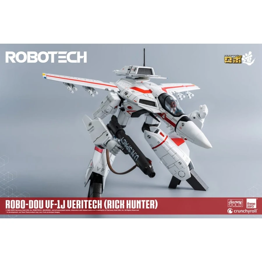 Threezero ROBO-DOU Robotech VF-1J Veritech Rick Hunter Use 9 Threezero ROBO-DOU Robotech VF-1J Veritech Rick Hunter Use - Image 9