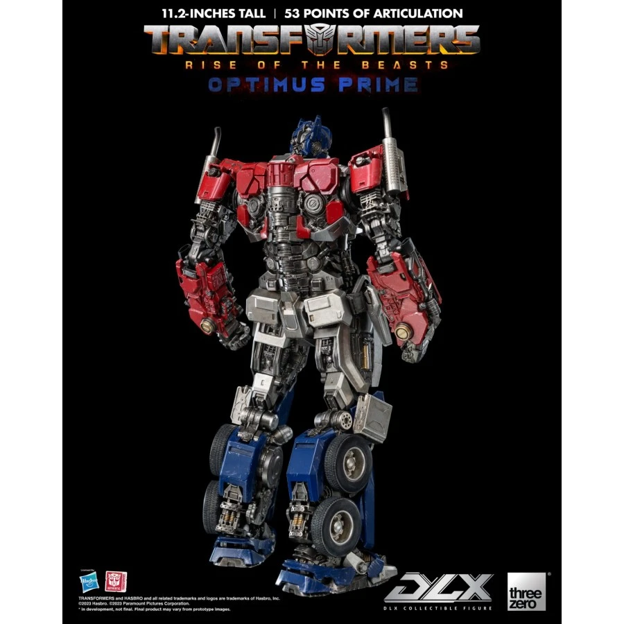 Threezero Transformers Rise Of The Beasts DLX Scale Collectible Figure Series Optimus Prime 2 Threezero Transformers Rise Of The Beasts DLX Scale Collectible Figure Series Optimus Prime - Image 2