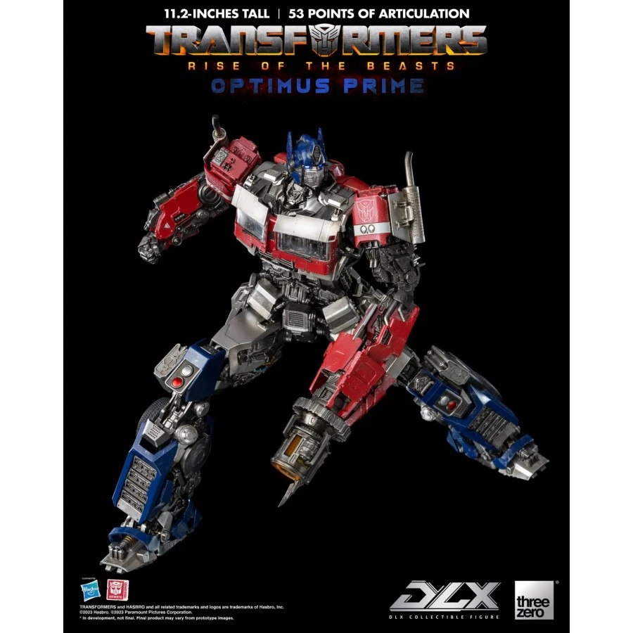Threezero Transformers Rise Of The Beasts DLX Scale Collectible Figure Series Optimus Prime 14 Threezero Transformers Rise Of The Beasts DLX Scale Collectible Figure Series Optimus Prime - Image 14