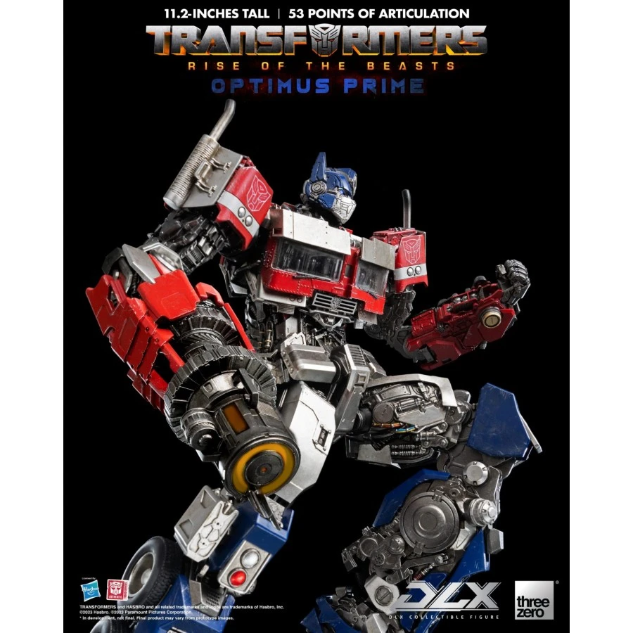 Threezero Transformers Rise Of The Beasts DLX Scale Collectible Figure Series Optimus Prime 15 Threezero Transformers Rise Of The Beasts DLX Scale Collectible Figure Series Optimus Prime - Image 15