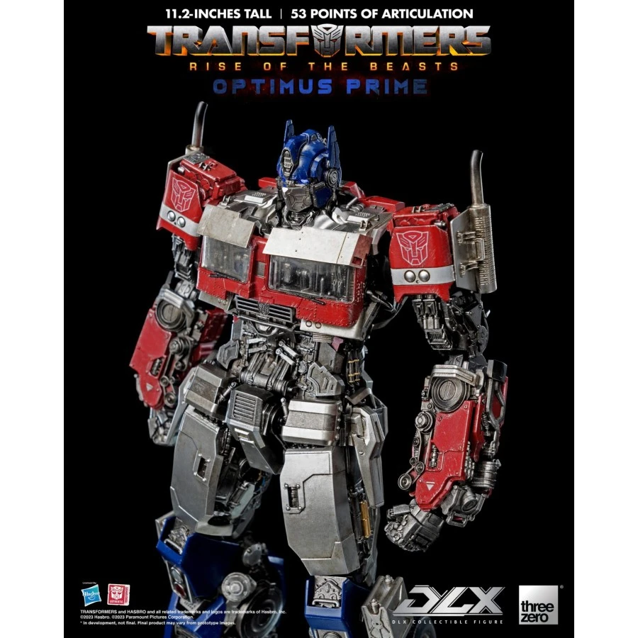 Threezero Transformers Rise Of The Beasts DLX Scale Collectible Figure Series Optimus Prime 3 Threezero Transformers Rise Of The Beasts DLX Scale Collectible Figure Series Optimus Prime - Image 3