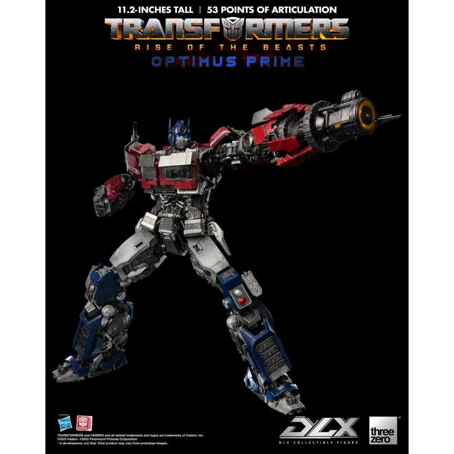 Threezero Transformers Rise Of The Beasts DLX Scale Collectible Figure Series Optimus Prime 5 Threezero Transformers Rise Of The Beasts DLX Scale Collectible Figure Series Optimus Prime - Image 5