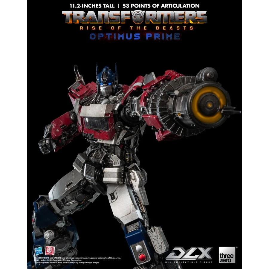 Threezero Transformers Rise Of The Beasts DLX Scale Collectible Figure Series Optimus Prime 6 Threezero Transformers Rise Of The Beasts DLX Scale Collectible Figure Series Optimus Prime - Image 6