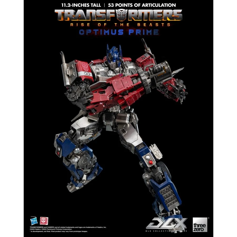 Threezero Transformers Rise Of The Beasts DLX Scale Collectible Figure Series Optimus Prime 7 Threezero Transformers Rise Of The Beasts DLX Scale Collectible Figure Series Optimus Prime - Image 7
