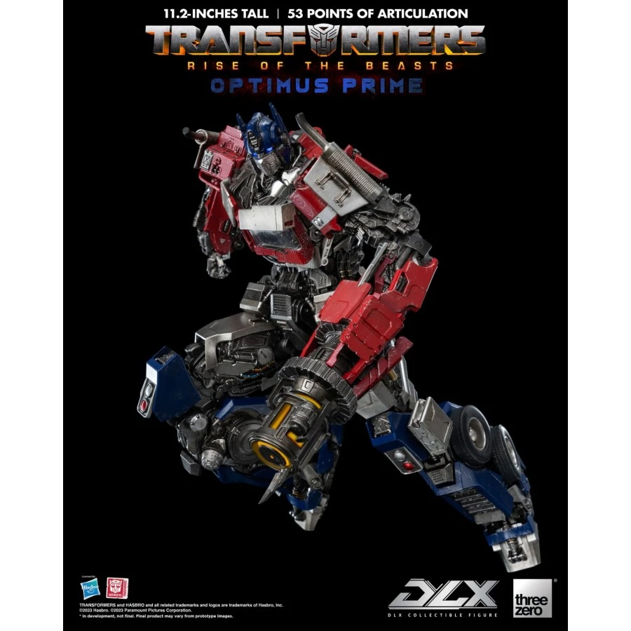 Threezero Transformers Rise Of The Beasts DLX Scale Collectible Figure Series Optimus Prime 9 Threezero Transformers Rise Of The Beasts DLX Scale Collectible Figure Series Optimus Prime - Image 9