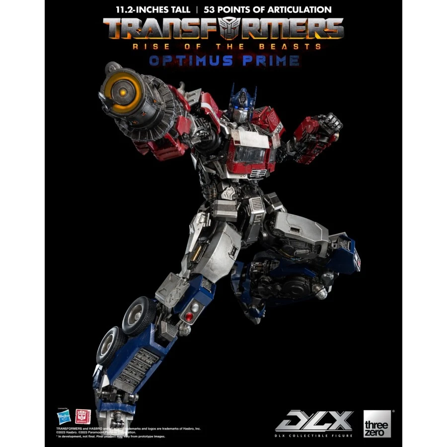 Threezero Transformers Rise Of The Beasts DLX Scale Collectible Figure Series Optimus Prime 10 Threezero Transformers Rise Of The Beasts DLX Scale Collectible Figure Series Optimus Prime - Image 10