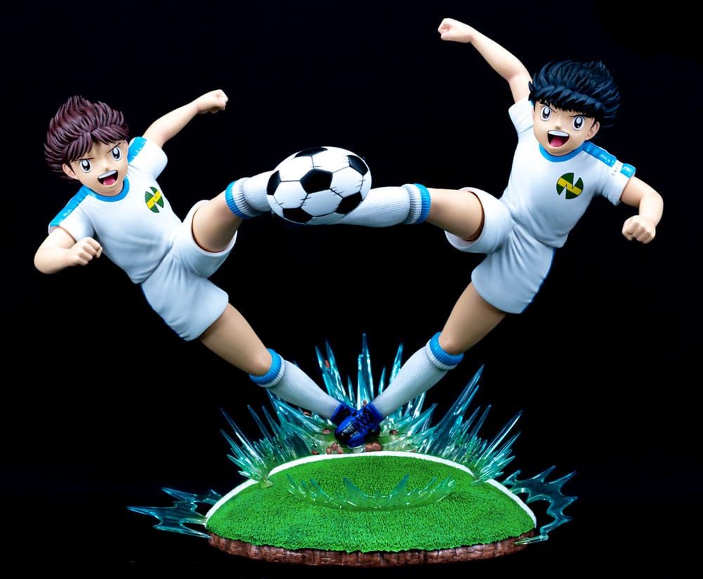 Japan World Negozio -Japan World Negozio captain tsubasa tsubasa ozora taro misaki golden twins statue 32cm 1